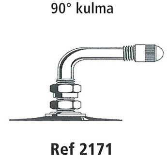 MICHELIN sisärengas 120/130/140/90, MT90, 150/80-16 MI venttiili 2171, 90 astett - Renkaat - 99604 - 1