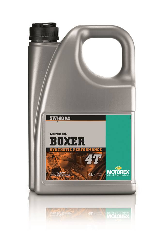 Motorex Boxer 4T 5W/40 4 ltr (4) - 4-T öljyt - 552-136-004 - 1