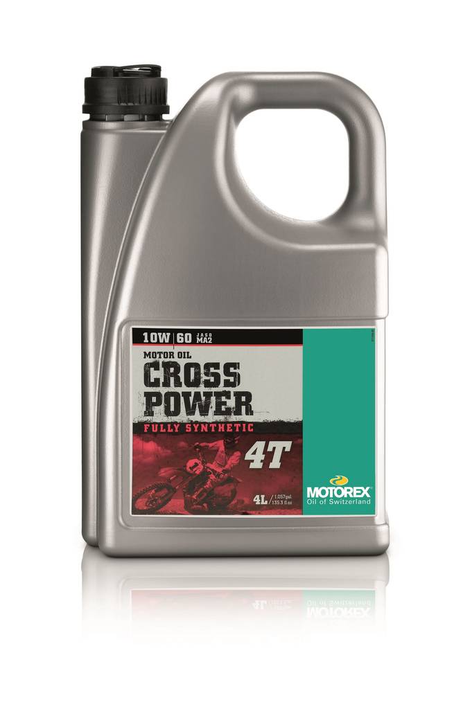 Motorex Cross Power 4T 10W/60 4 ltr (4) - 4-T öljyt - 552-148-004 - 1