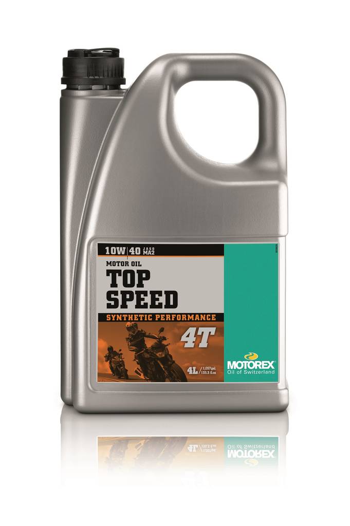 Motorex Top Speed 4T 10W/40 4 ltr (4) - 4-T öljyt - 552-196-004 - 1