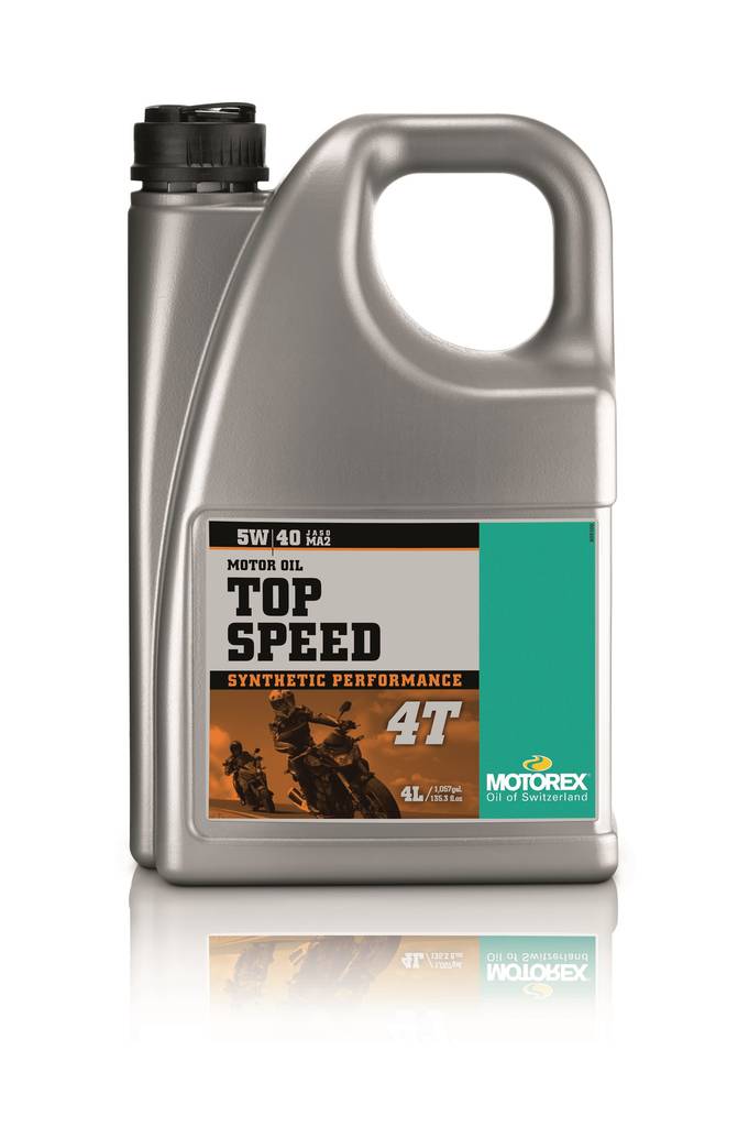 Motorex Top Speed 4T 5W/40 4 ltr (4) - 4-T öljyt - 552-190-004 - 1