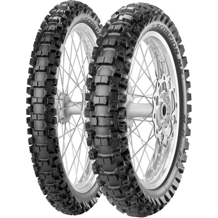 PIRELLI Scorpion Mx Mid Hard 120/80 - 19NHS 63M (554) R - Renkaat - 53-21494 - 1