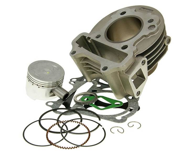 Sylinterisarja, 72cc, Kiina-skootterit 4-T - Sylinterit ja kannet - 301-1154 - 1