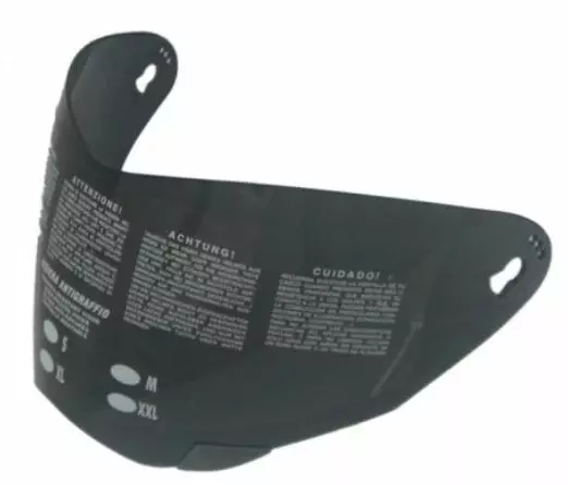 Airoh S4/S5 Visiiri tumma savu - Varaosat - 571-4234 - 2