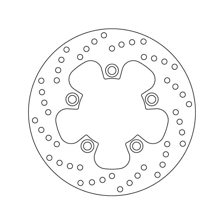 Brembo Serie Oro jarrulevy - Jarrulevyt - 232-68B40744 - 1