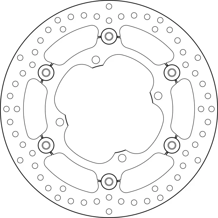 Brembo Serie Oro jarrulevy kelluva - Jarrulevyt - 232-78B40844 - 1