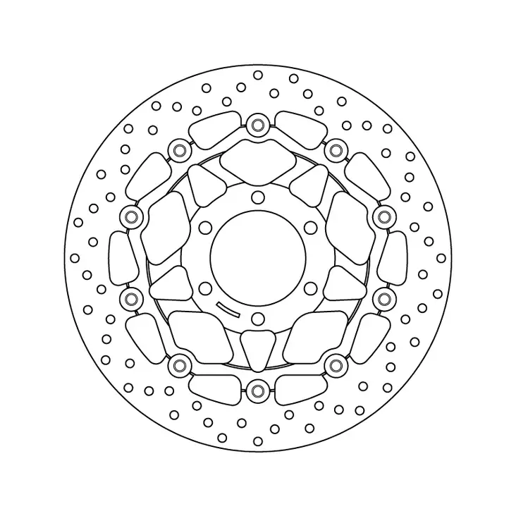 Brembo Serie Oro jarrulevy kelluva - Jarrulevyt - 232-78B40874 - 1