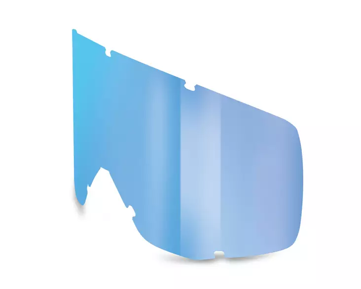 Lens MX Voltage MX/X/ProAir SGL WKS blue chrome cylindrical - Hanskat - 628-235-4 - 1