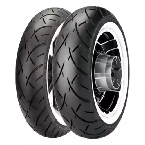 METZELER ME 888 Marathon Ultra WW 180/65 B 16 M/C 81H TL Reinf. Re. (WHITEWALL) - Renkaat - 34-24084 - 1
