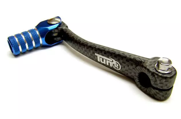 Tec-X Vaihdepoljin, Carbon-kuvio/Sininen, Minarelli AM6 - Polkimet ja jalkatapit - 306-4021-4 - 1