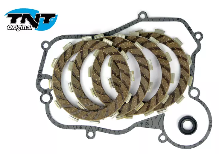 TNT Kytkinlevysarja & Tiivisteet, Derbi Senda 06- / Aprilia RX,SX 06- / Gilera - Kytkin - 304-0574 - 1