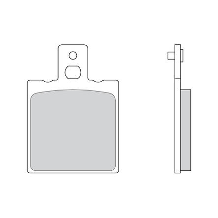 Brembo Jarrupalat Carbon-Ceramic - Jarrupalat - 231-BB0135 - 1