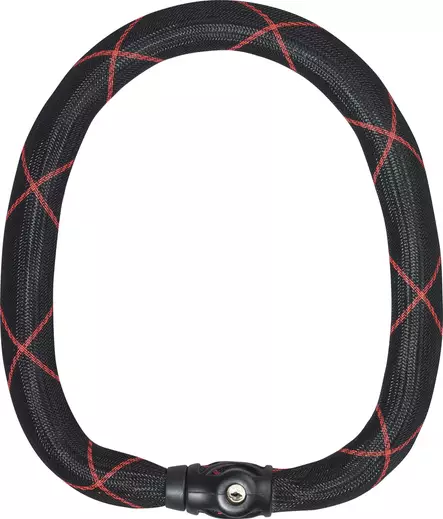 Abus Ketju+lukkoyhd. Ivy 9100/110 black - Lukot ja hälyttimet - 49-52544-5 - 1