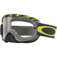 Oakley Goggles O2 MX RPM Gunmetal Green w/Clear - Hanskat - 670-0025 - 1