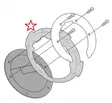 Givi Tanklock kiinnike, Tanklocklaukkujen kiinnittämiseen - Telineet - 322-BF15 - 2