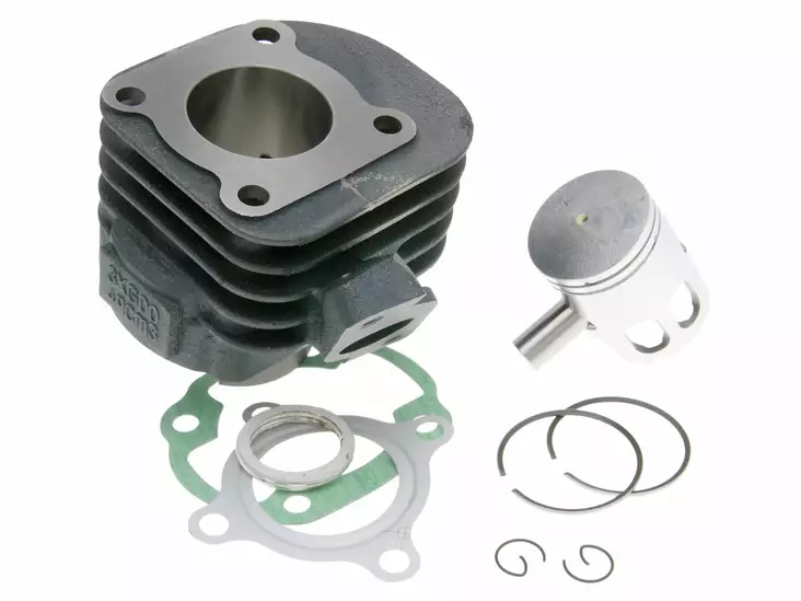 101 Octane Sylinterisarja, 50cc, Keeway 2-T, Pakoaukon laippa taitettu oikealle - Sylinterit ja kannet - 301-1225 - 1