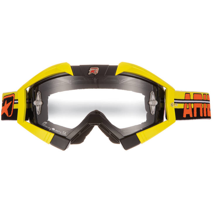 Ariete Riding Crows Top, Musta/Keltainen - Hanskat - 69-012-05 - 1