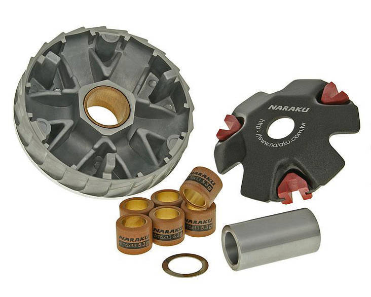 Naraku Variaattori Standard, Kiina-skootterit 4-T / Kymco 4-T / Peugeot 4-T - Variaattorit ja osat - 304-0385 - 1