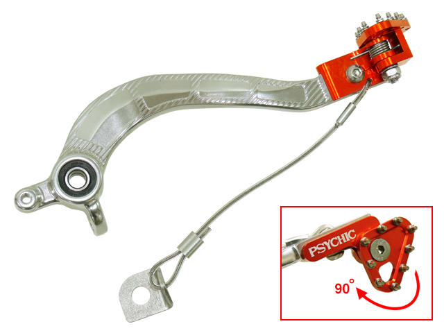 Psychic jarrupoljin KTM 85SX 03-14 oranssi - Polkimet ja jalkatapit - 394-02115 - 2