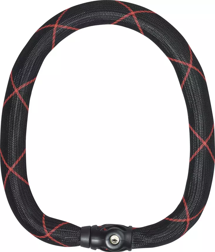 Abus Ketju+lukkoyhd. Ivy 9100/110 black - Lukot ja hälyttimet - 49-52544-5 - 1