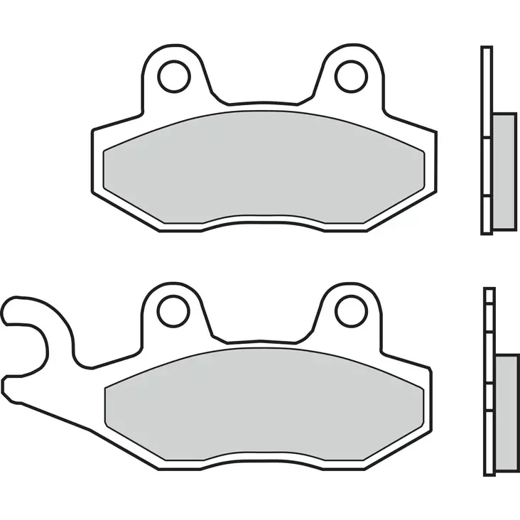 Brembo Jarrupalat Carbon-Ceramic - Jarrupalat - 231-SU1215 - 1