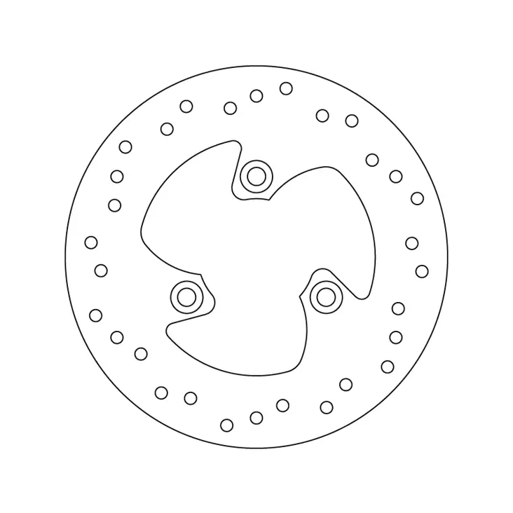 Brembo Serie Oro jarrulevy - Jarrulevyt - 232-68B40715 - 1