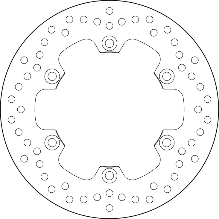Brembo Serie Oro jarrulevy - Jarrulevyt - 232-68B407M5 - 1