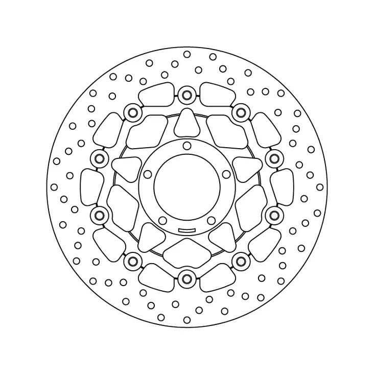 Brembo Serie Oro jarrulevy kelluva - Jarrulevyt - 232-78B40845 - 1