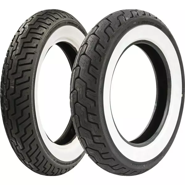 Dunlop D402F MWW MH90-21 54H TL Fr. Harley-Davidson (Medium Whitewall) - Renkaat - 544-631715 - 1