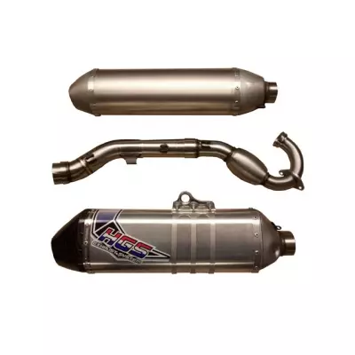 HGS Täysputkisto 4T CRF250 14-17, tupla vaimentimet - Pakoputket 4-T - 46-62-1535 - 2