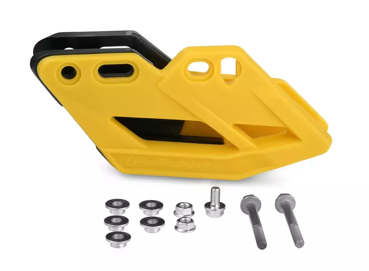 Polisport Performance ketjuohjuri RMZ250/RMZ450 05-16 keltainen - Ketjunohjurit ja rullat - 179-0303-5 - 1