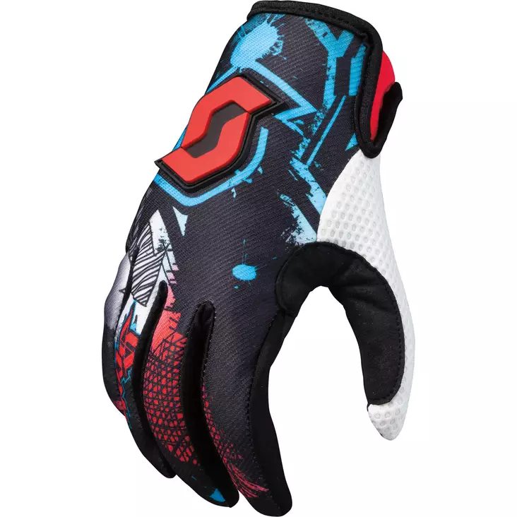 Scott 350 Con Artist glove black/red 2XL - Hanskat - 626-3127-5 - 1