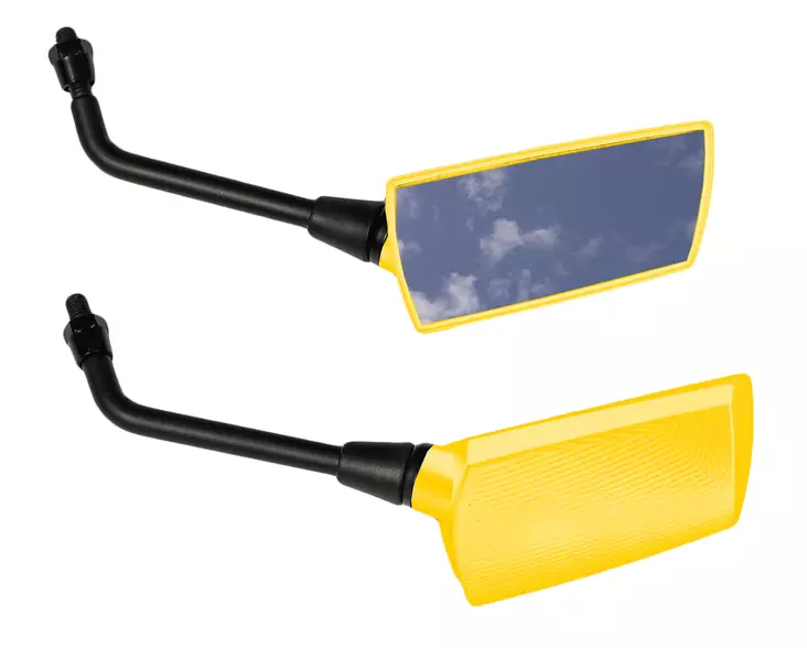 Tec-X Peili, Speed, Keltainen, pari M8 - Peilit - 306-4047-5 - 1