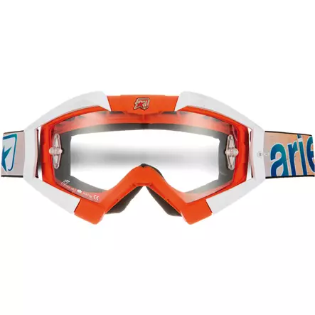 Ariete Riding Crows Basic, Oranssi/valkoinen - Hanskat - 69-011-06 - 1