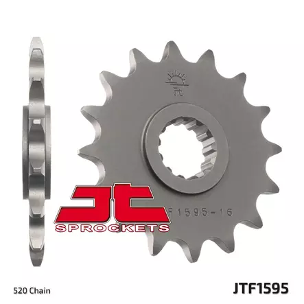 Supersprox / JT Front sprocket 1595,16 - Eturattaat - 27-1-1595-16 - 1