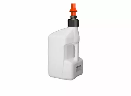 Tuff Jug Kanisteri 10L Valkoinen, Oranssi Ripper Korkki - Astiat ja kanisterit - 981-2010-06 - 1