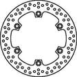 Brembo Serie Oro jarrulevy - Jarrulevyt - 232-68B407A6 - 2