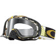 Oakley Goggles Crowbar Mx Mosh Pit Gold Dual Clear - Hanskat - 670-0076 - 1