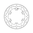 Brembo Serie Oro jarrulevy - Jarrulevyt - 232-68B40756 - 1