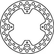 Brembo Serie Oro jarrulevy - Jarrulevyt - 232-68B40786 - 2