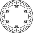 Brembo Serie Oro jarrulevy - Jarrulevyt - 232-68B407A6 - 2