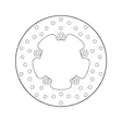 Brembo Serie Oro jarrulevy - Jarrulevyt - 232-68B407G6 - 1