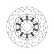 Brembo Serie Oro jarrulevy kelluva - Jarrulevyt - 232-78B40816 - 1