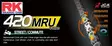 RK 420MRU U-rengasketju +CL (jousil.) - Ketjut - 282-420190-146 - 2