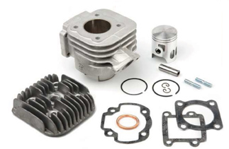 Airsal Sylinterisarja & Kansi, 50cc, Minarelli Pysty ilmajäähdytys - Sylinterit ja kannet - 301-1026 - 1