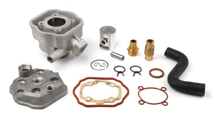 Airsal Sylinterisarja & Kansi, 69,5cc, Peugeot Pysty nestejäähdytys - Sylinterit ja kannet - 301-1006 - 1