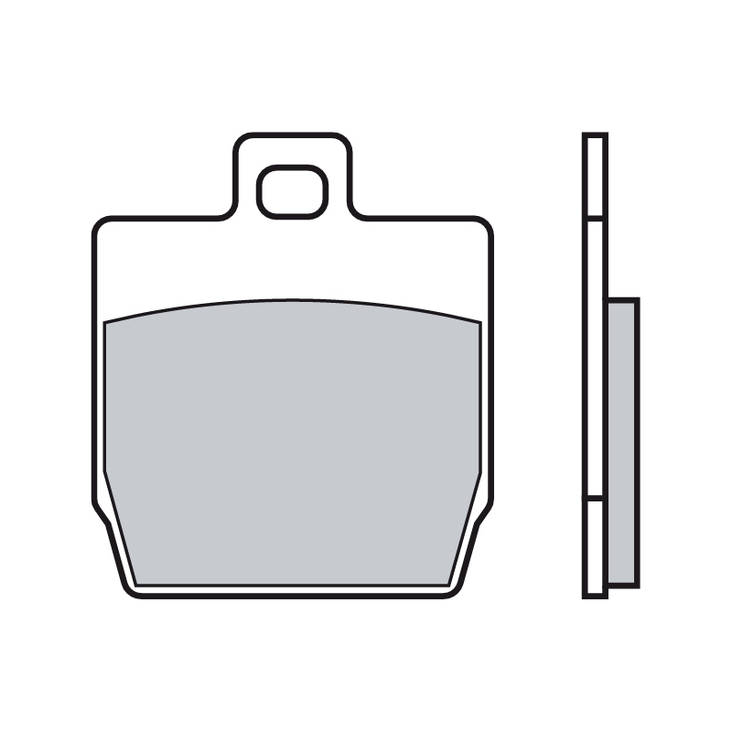 Brembo Jarrupalat Carbon-Ceramic - Jarrupalat - 231-07066 - 1