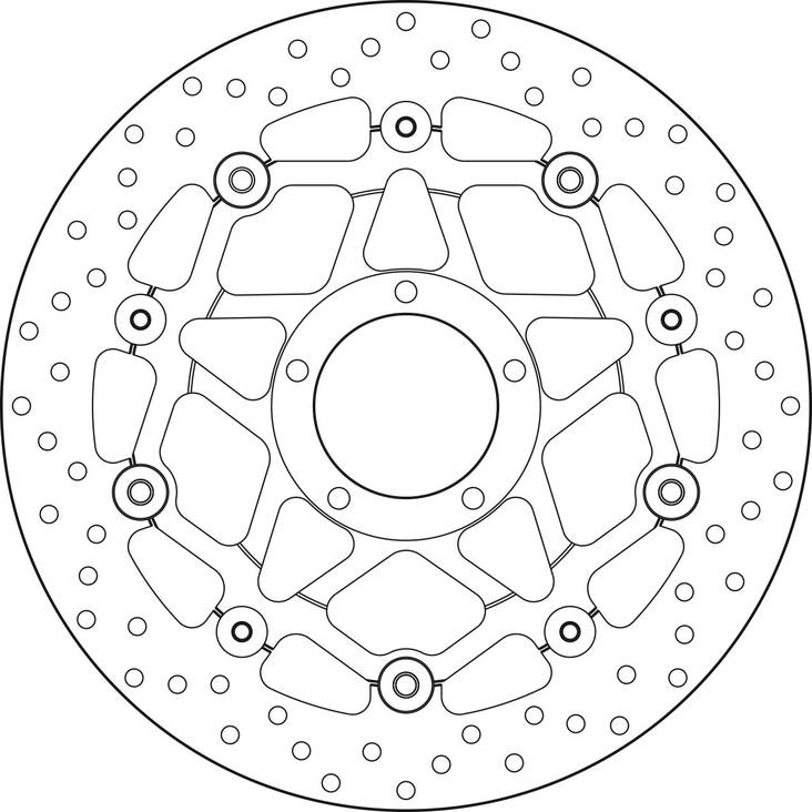 * Brembo Serie Oro jarrulevy kelluva - Jarrulevyt - 232-78B40886 - 1