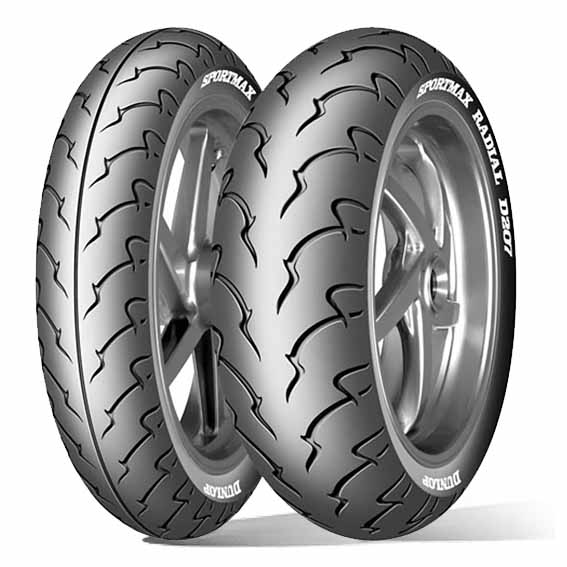 Dunlop Sportmax D207 180/55ZR18 (74W) TL Re. Harley-Davidson - Renkaat - 544-657216 - 1