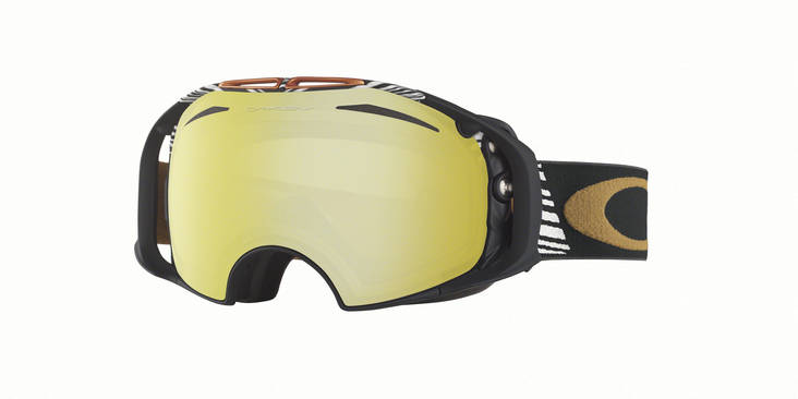 Oakley Goggles Airbrake sw black gold Lens 24k iridium & persimmon - Ajolasit - 670-0002-6 - 1